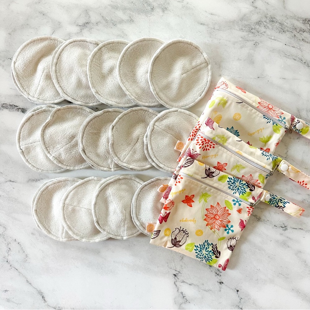 Kindred Bravely Organic Bamboo Reusable Nursing Pad Bundle